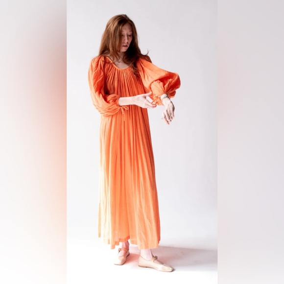 Amerikan Climax Dresses & Skirts - 1970s Gauze Dress | Amerikan Climax-Pink